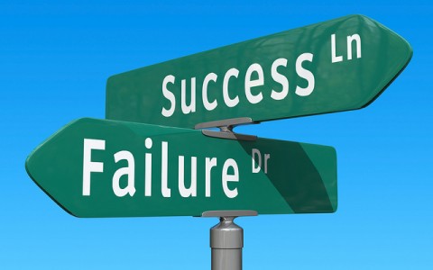 Crossroads: Success or Failure by Chris Potter of StockMonkeys.com, www.stockmonkeys.com.