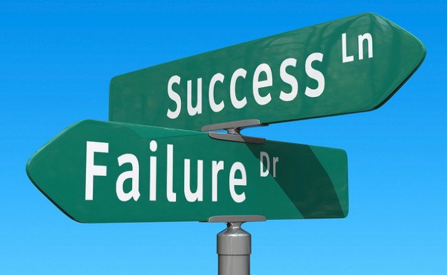 Crossroads: Success or Failure by Chris Potter of StockMonkeys.com, www.stockmonkeys.com.