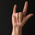 "I love you" Hand Sign