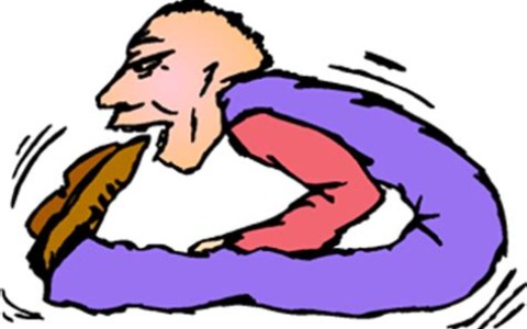 Putting Foot in mouth - embarrassing