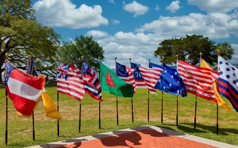Historic Early American Flags