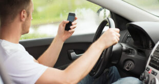 Distracted - texting and driving