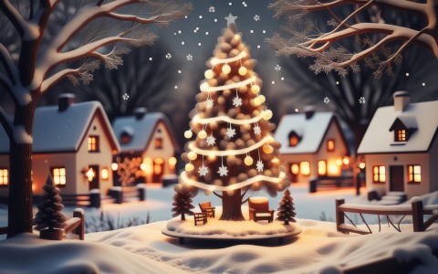 White Christmas, snowy streets