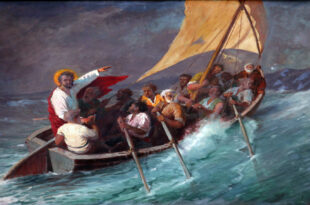 Jesus stills the storm