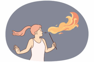 the tongue is a fire,